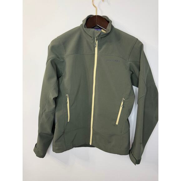 Patagonia Adze Jacket Mens Size XS Green Soft Shell FullZip Outdoor - Picture 1 of 11